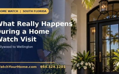 What Really Happens During a Home Watch Visit