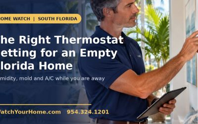The Right Thermostat Setting for an Empty Florida Home